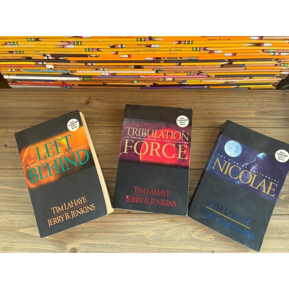 VTG 1996 Left Behind Book Series 1-3 Paperback‎